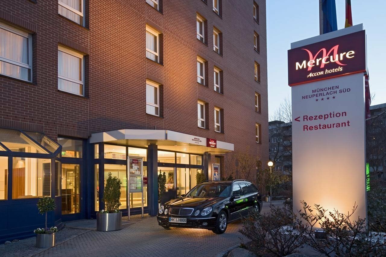 Mercure Hotel München Neuperlach Süd Exterior foto